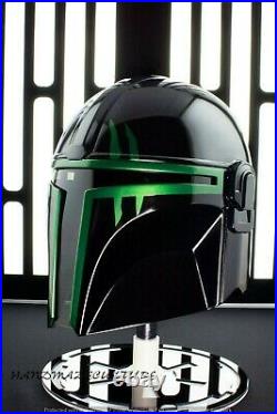 Star Wars Mandalorian Black Helmet For Larp / Costume / Role play