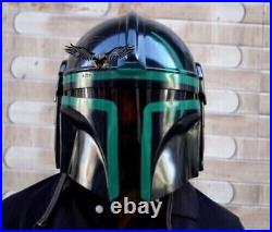 Star Wars Mandalorian Helmet Black Wearable Series Collectible Armor Gift