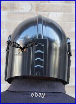 Star Wars Mandalorian Helmet Black Wearable Series Collectible Armor Gift