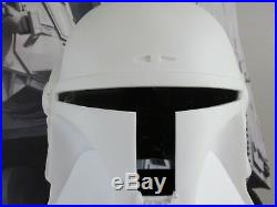 Star Wars Mando Mandowar Mandalorian Cosplay Helmet Prop Powertec 2/3 T Visor