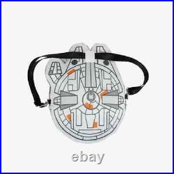 Star Wars Millennium Falcon Plush Crossbody Bag Officially Licensed IN HAND