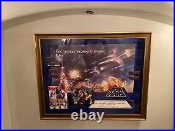 Star Wars One Of A Kind Signed By Cast 3d Box Framed Picture