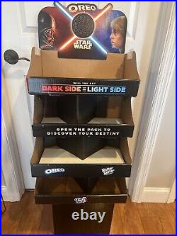 Star Wars Oreo Standee Cutout Promo Display 46 Tall. Rare