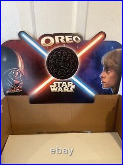 Star Wars Oreo Standee Cutout Promo Display 46 Tall. Rare