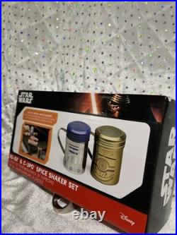 Star Wars R2-D2 & C-3PO Spice Shaker Set? ThinkGeek 2015 Factory Sealed