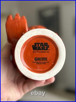Star Wars Rancor & Jedi Luke Ceramic Geeki Tiki Mug Set Celebration Exclusive