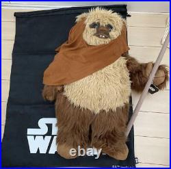 Star Wars Real Size Wicket Life size Plush Ewok Rare Collective From JP