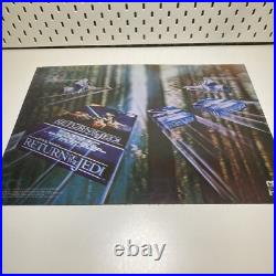 Star Wars Return of The Jedi 3D Poster 1986 CBS FOX video promo Lenticular #2