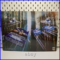 Star Wars Return of The Jedi 3D Poster 1986 CBS FOX video promo Lenticular #2