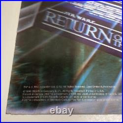 Star Wars Return of The Jedi 3D Poster 1986 CBS FOX video promo Lenticular #2