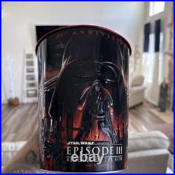 Star Wars Revenge of the Sith 20th anniversary Popcorn bucket