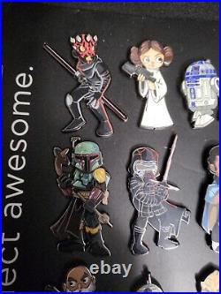 Star Wars Road to Celebration 2022 Complete Mystery Pin Set Of 10 & plo Koon exc