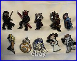 Star Wars Road to Celebration Anaheim 2022 Complete Mystery Pin Set Of 10