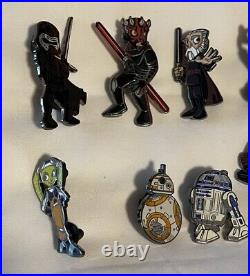 Star Wars Road to Celebration Anaheim 2022 Complete Mystery Pin Set Of 10