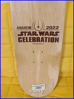 Star Wars Skateboard Deck Celebration Anaheim 2022 NEW SEALED