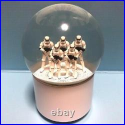 Star Wars Snow Globe Wireless Speaker USED From Japan Rare #7868