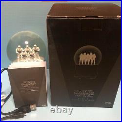 Star Wars Snow Globe Wireless Speaker USED From Japan Rare #7868