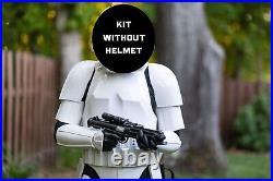 Star Wars Stormtrooper Armor kit Idealized Version Glossy ABS UV Stable Star Wars Stormtrooper Armor kit Idealized Version Glossy ABS UV Stable