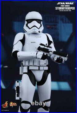Star Wars TFA FO Stormtrooper 12 1/6 Scale Hot Toys Figure MMS317 Pre-Owned