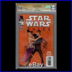 Star Wars Tales CGC SS 9.8 signed by Mark Hamill and Carrie Fisher