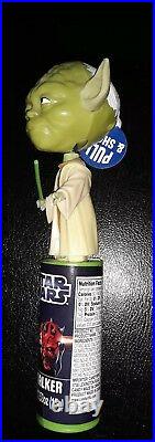 Star Wars Talking Bobblehead Yoda With Darth Vader voice SCI-FI 1of a kind