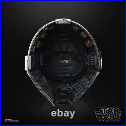 Star Wars The Mandalorian Black Series Premium Electronic Helmet IN HAND