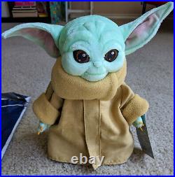 Star Wars The Mandalorian Collector Edition Baby Yoda Plush Official Disney RARE