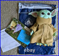 Star Wars The Mandalorian Collector Edition Baby Yoda Plush Official Disney RARE