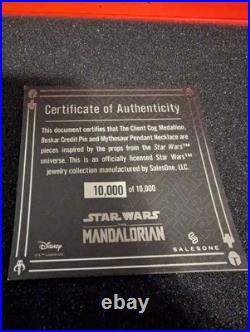 Star Wars The Mandalorian Jewelry Gift Set Low Number #10,000/10,000 Gamestop Star Wars The Mandalorian Jewelry Gift Set Low Number #10,000/10,000 Gamestop