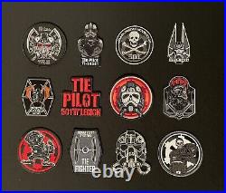 Star Wars Tie Fighter Pilot Patch Lot 501st Legion LFL Celebration Vader's Fist