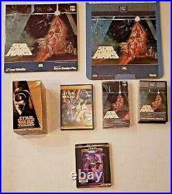 Star Wars Video Formats! VHS / Beta / Laser / CED / 4K / Bluray / Digital WOW