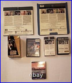 Star Wars Video Formats! VHS / Beta / Laser / CED / 4K / Bluray / Digital WOW