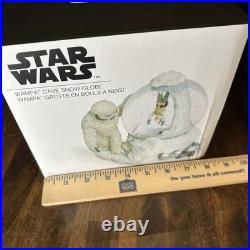Star Wars Wampa Cave Snow Globe Luke Skywalker Think Geek Disney Star Wars Wampa Cave Snow Globe Luke Skywalker Think Geek Disney