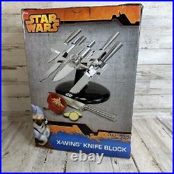Star Wars X-Wing Knife Block Set NOS With Original Box Never Used