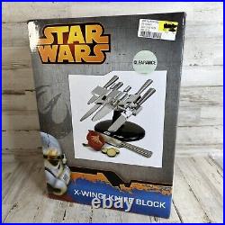 Star Wars X-Wing Knife Block Set NOS With Original Box Never Used