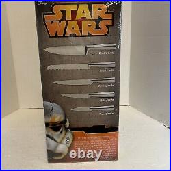 Star Wars X-Wing Knife Block in the original unopened package- includes 5 Knives