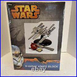 Star Wars X-Wing Knife Block in the original unopened package- includes 5 Knives