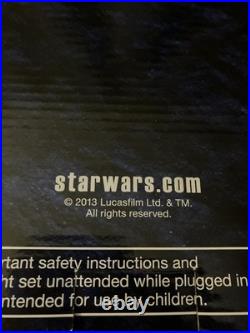 Star Wars Yoda Lighted Wall Decor by Lucasfilm 2013 Vintage BEWARE THE DARK SIDE