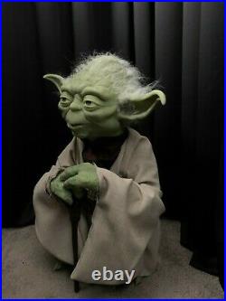 Star Wars Yoda Prop- Life Size Puppet and Completely Posable