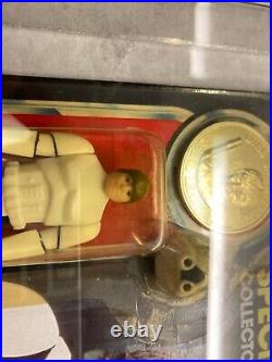 Star Wars vintage Luke Stormtrooper moc UKG not AFA