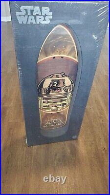 Star Wars x Santa Cruz R2-D2 Inlay Skateboard Limited Ed Deck 10.35 x 31 Fett