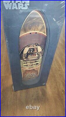 Star Wars x Santa Cruz R2-D2 Inlay Skateboard Limited Ed Deck 10.35 x 31 Fett