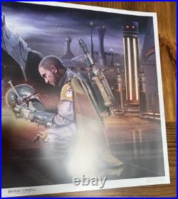 Star wars Celebration Europe Print litho signed Brian Rood Homecoming