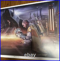 Star wars Celebration Europe Print litho signed Brian Rood Homecoming