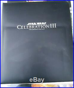 Star wars celebration 3 official pix complete photo set 115 new with binder 2005
