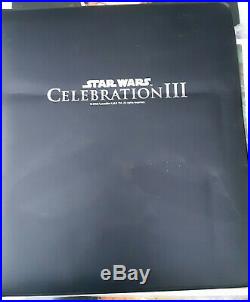Star wars celebration 3 official pix complete photo set 115 new with binder 2005