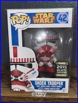 Star wars funko pop trooper lot