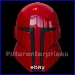 Steel Imperial Royal Guard Star Wars Wearable Mandalorian Helmet Red Halloween