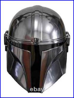 THE MANDALORIAN HELMET COSPLAY PREMIUM STEEL STAR WARS Celebrations Gift