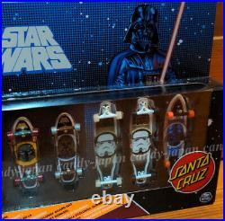 Tech Deck Star Wars Santa Cruz 10 Finger Board set Spin Master Toy Skate Mini